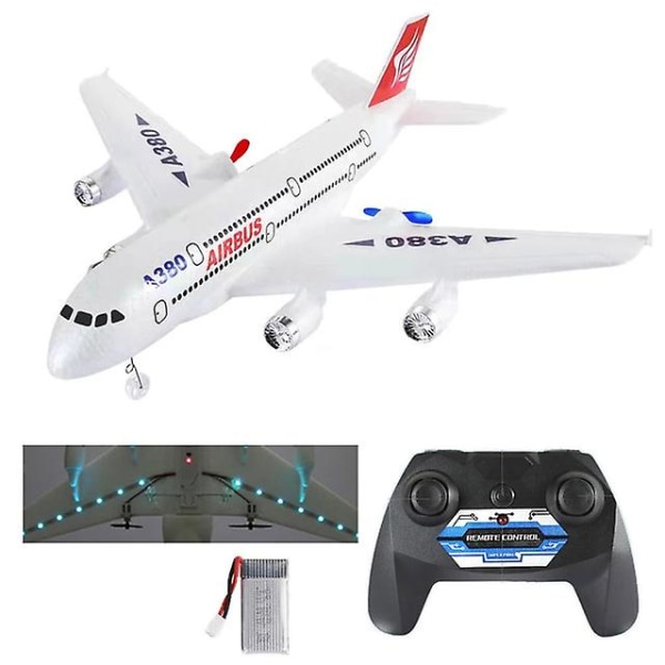 Airbus A380 Rc Fly Boeing 747 Rc Fly Fjernkontroll Fly 2,4g Fixed Wing Plane Model Rc Plane Leker For Barn Gutter