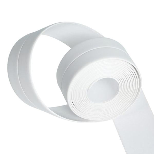 Vandtæt Tape Badeværelse Caulk Tape Vandtæt Tætningstape Badeværelse Tætning Hvid