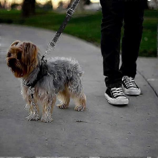 Justerbar Elastisk Buffer Bil Hundesele Kæledyr Sikkerhedssele Til Sikker Rejse Black