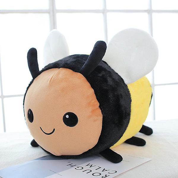 Plush Bumblebee Leksak Mjuk Leksak Fylld Djurleksak Fylld Plush Kuddar Bi-gåvor För Kvinnor