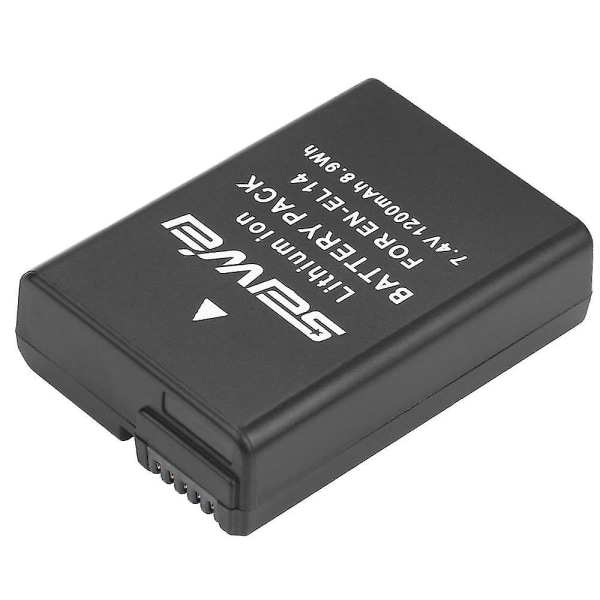 7.4v 1200mah En-el14 En-el14a Enel14 En El14 El14a Batteri for Nikon D3100 D3200 D3300 D5100 D5200 D5300 P7000