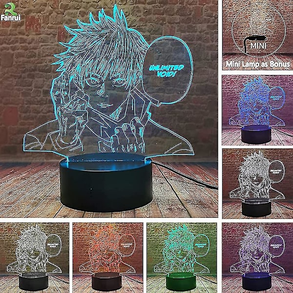 3D Nattlampa Stjärna Kirby Kreativ USB Touch Färgrik Fjärrkontroll 16 Färger LED Presentlampa Stjärna Kirby 1 Svart Touch Färgrik