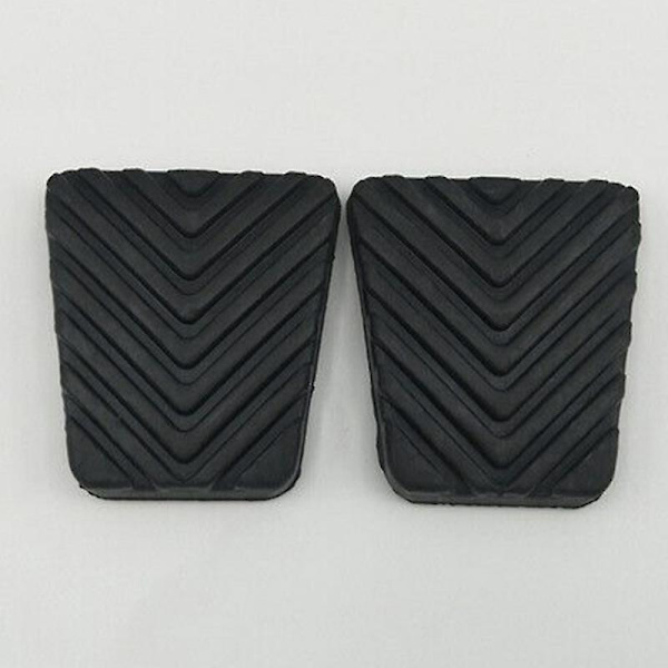 2 stk. Svart gummibrake clutch pedalpute for 32825-36000
