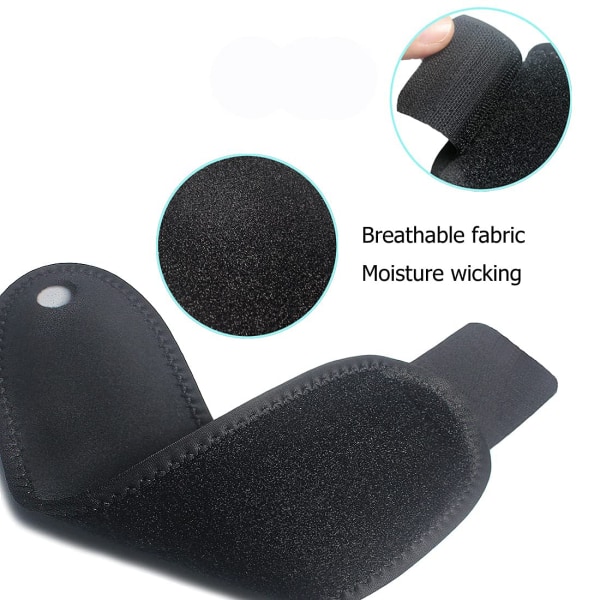 2-pack handledsstöd/karpaltunnel/handledsstöd/handstöd, justerbart handledsstöd för artrit och tendinit, ledsmärta (svart)