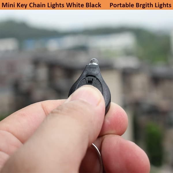 6 kpl Mini LED-avaimenperälamppua