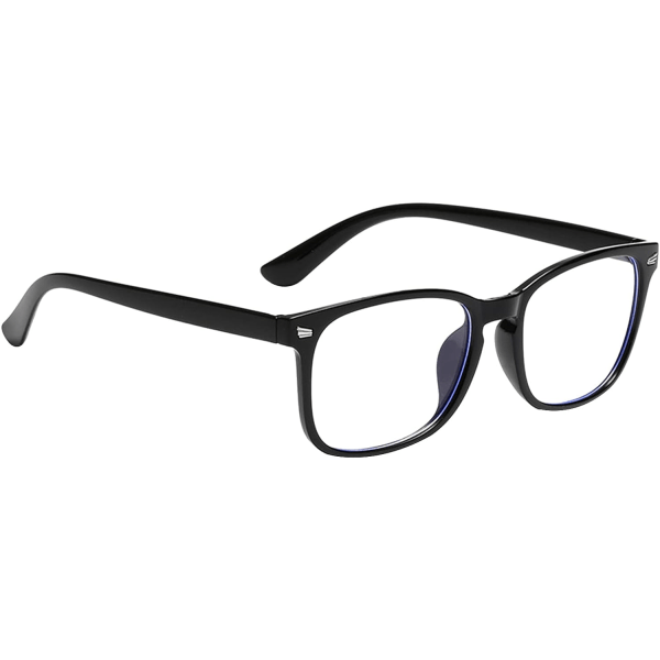 Blå lysblokerende briller Clear Lens Briller Anti Blue Ray briller Unisex til kvinder piger og mænd