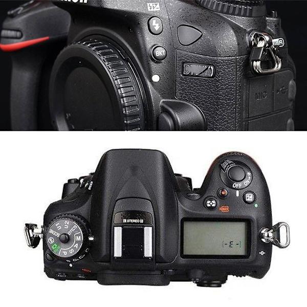 10 kpl Kameran Lukkosilmukka Kolmiomainen Halkaisijarengas Lecialle Dslr:lle