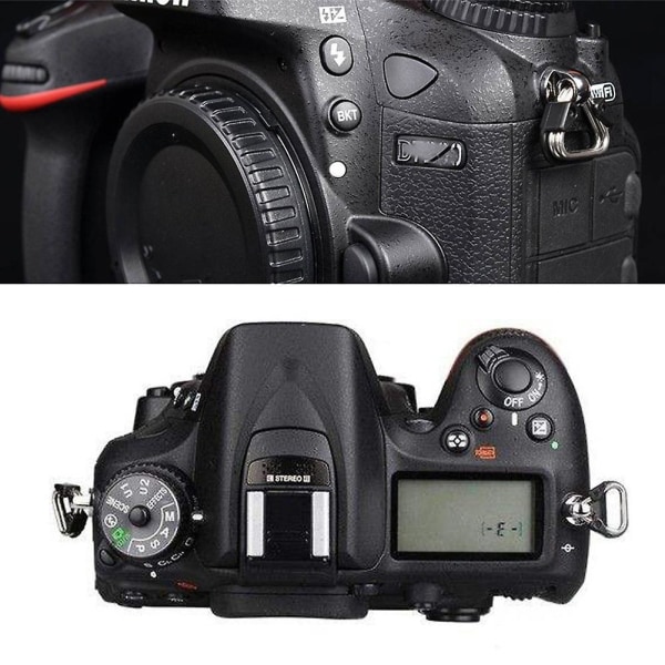 10 stk Kameraremmespenner Trekantet Splittring For For For Lecia For For For Dslr