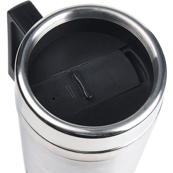 Portable Car Heating Kettle, 12v Car Electric Thermal Insulation Cup With Stainless Steel Coffee Cup