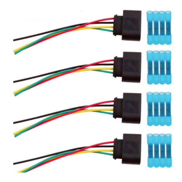4-sæt Tændspolestik Kabeltrækstik til A3 A4 A5 A6 1j0973724 2011340 1j0998724
