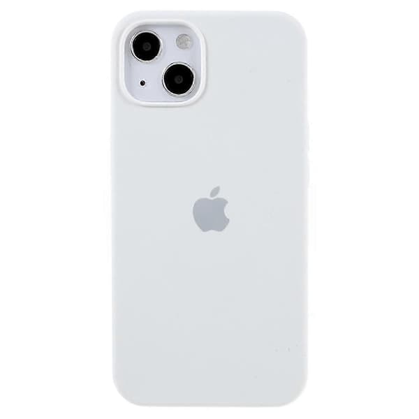 Silikonfodral för iPhone 14 Silkeslen känsla Solid fiberfoder Anti-fingeravtryck Stötsäkert skal_jjs Style D
