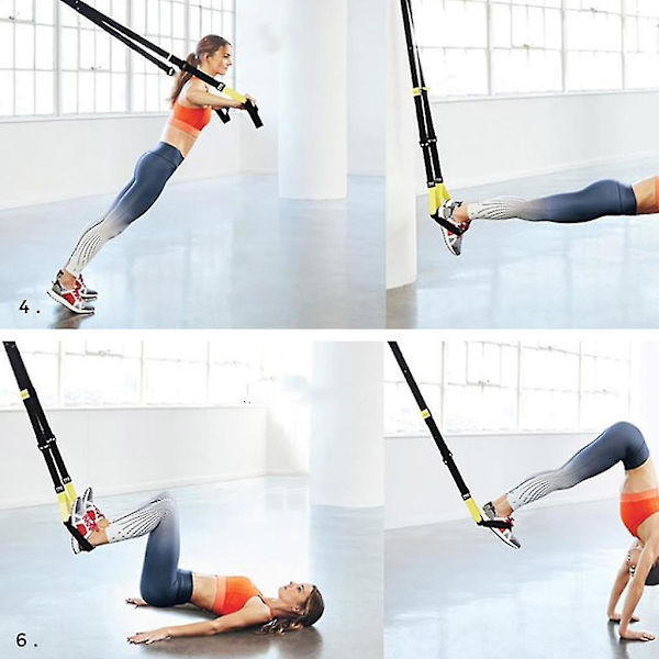 Dhrs Suspension Trainer Kit, Den lättaste och minsta Suspension Trainer - Perfekt för resor och inomhus/utomhusträning (svart)