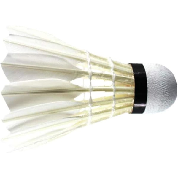 12 stk. Heavy Duty Fake Feather Fly Stærke Shuttlecocks Shuttlecocks A + 60e Badminton Bold