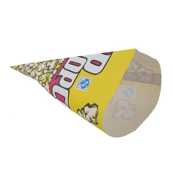 100x Popcornposer Papirposer Mandel Popcorn S