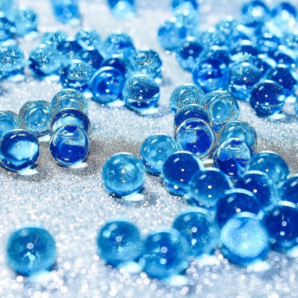Water Pearls Crystal Beads Jelly Water Pearl Maljakkotäyte, sininen