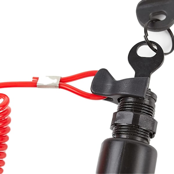 Tändningslås Nyckel Säkerhet Lanyard Lås Montering För Omc 1996 Upp Johnson Evinrude 5005801 För Evinr