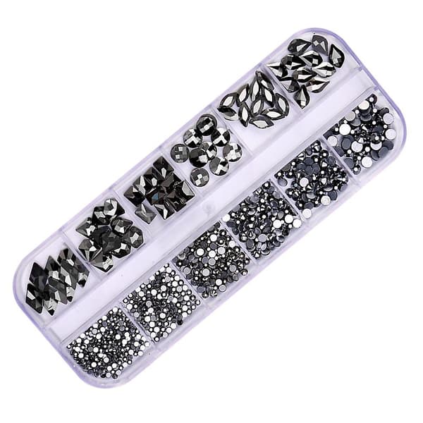 Negle Rhinestones Krystaller Gems Multi Formet