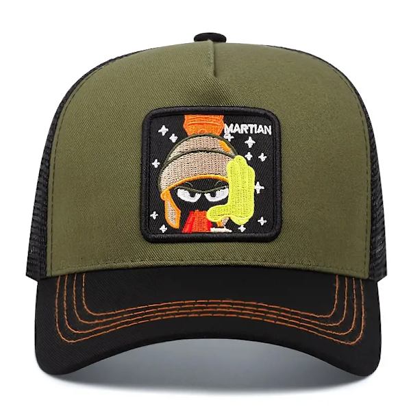 1 kpl Hengittävä Mesh Baseball-lippis Unisex Auringonsuoja Cool Kuvio Ulkoilulajit Lippi