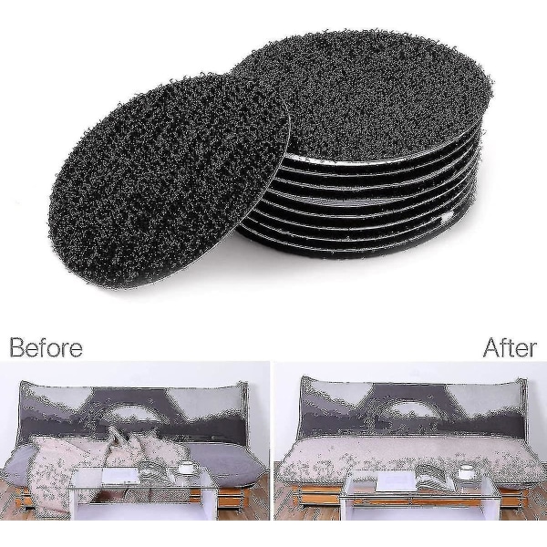 Paket med 20 Mattgrepp Soffa Kudde Fästen Hushåll Matta Grepp Matta