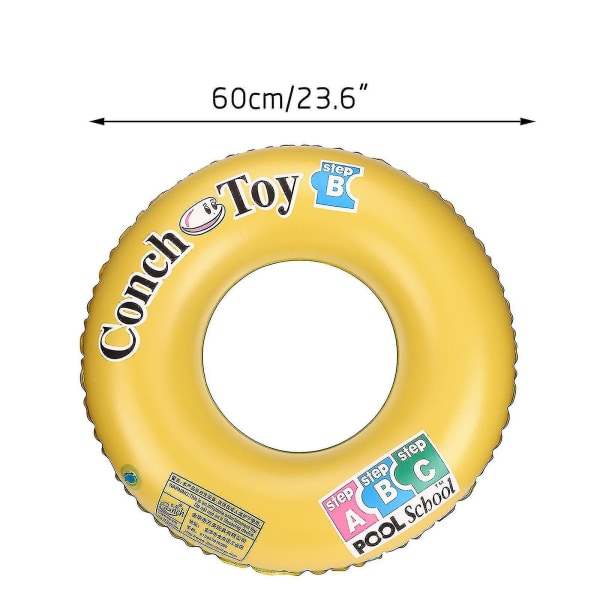 Inflatable Swimming Swim Ring Pool River Beach Floating Tube Ring