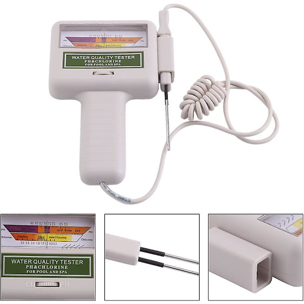 Vattenkvalitet PH Klor Testare  PH Testare Klor PH Meter