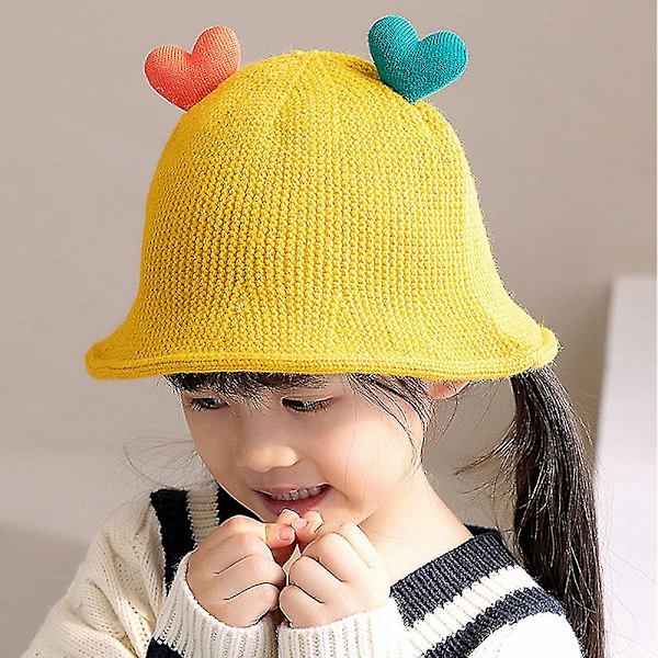 2023 - Utomhus Barn Beanie Hatt Vinter Barn Bonnet Baby Hatt Håll Varmt Söt Stickad