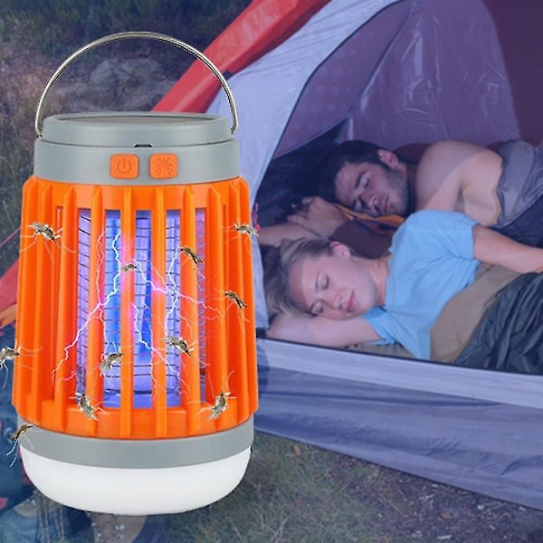 Hyttysten Zapper, 2023 Uusi Electrizap Buzz Blast Pro Hyttysten Zapper, usb-lataus ja aurinko, sopii erinomaisesti ulko- ja sisätiloihin (1 kpl)