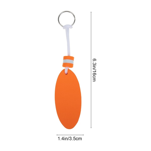 4 kpl Eva-avaimenperää kelluva avaimenperä vedenpitävä avaimenperä surffilauta riipus avaimenperä