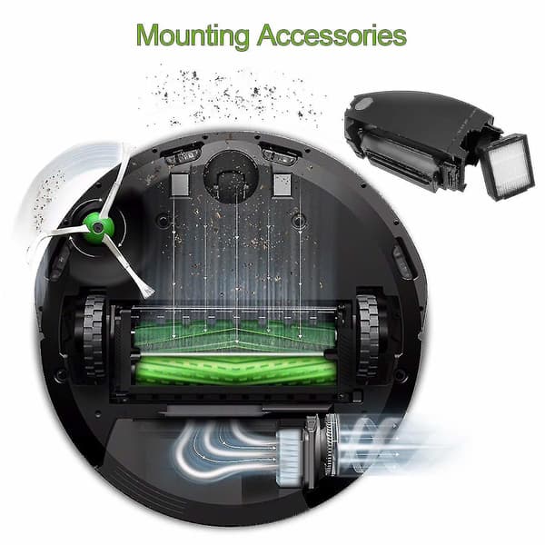 iRobot Roomba tillbehörssats till i7 i7+ i7 Plus E5 E6 E7