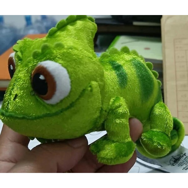 DISNEY Tangled Rapunzel Pascal the Chameleon Fyldt plyslegetøj Blødt 16 cm Kawaii Pascal Plys dukkegaver til børn, piger
