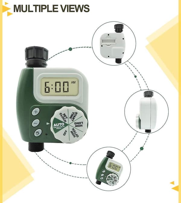 Automatisk bevattningstimer Sprinklertimer Bevattningstimer för sprinkler Sprinklersystemstyrenhet