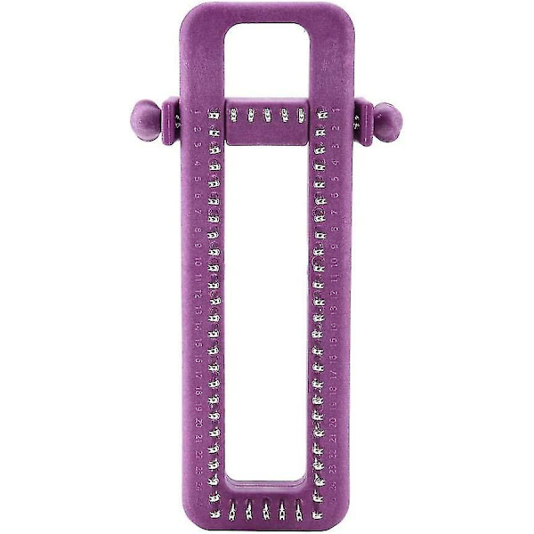 Sock Loom, Justerbar Stickningsmaskin för Sockor med En Haka för Stickälskare