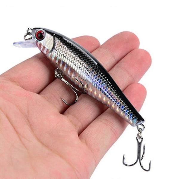 Flerfärgad penna sjunkande Minnow Lure Användbar Minnow Lures Fiske krokar