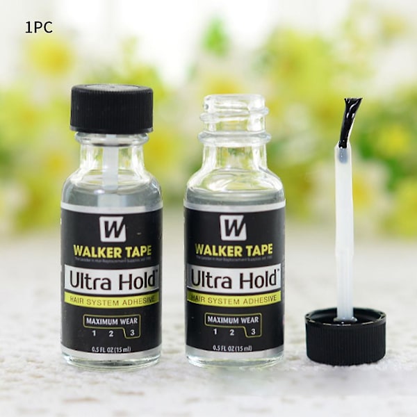 15 ml tejp för frisör, vattentät, svettsäker, ultrastarkt stylinglim för peruk