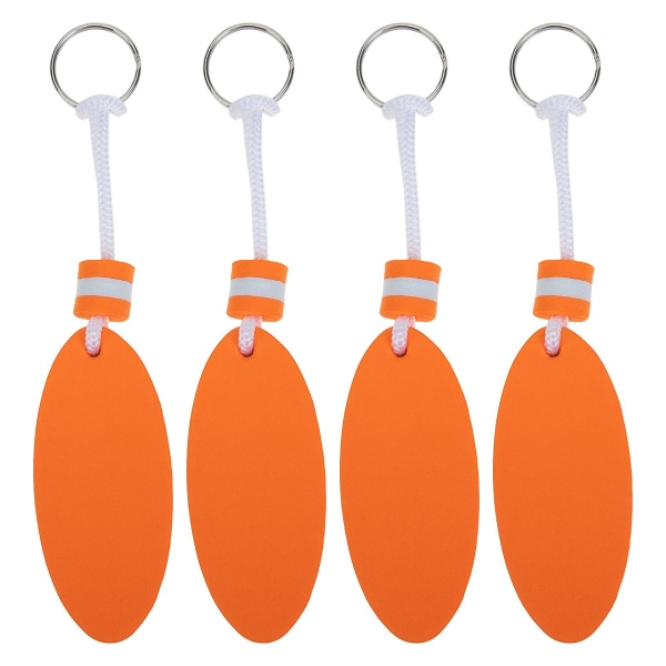 4kpl Eva-avaimenperä kelluva avaimenperä vedenpitävä avaimenperä surffilaudan riipus avaimenperä