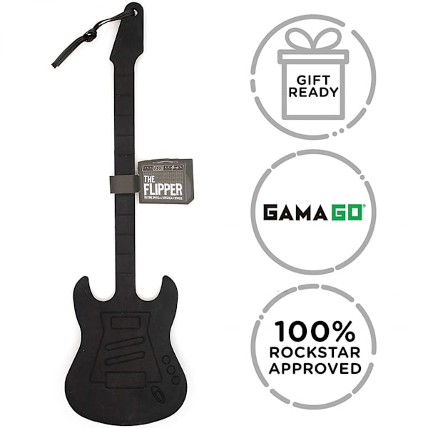 Elektrisk gitarrformad stekspade