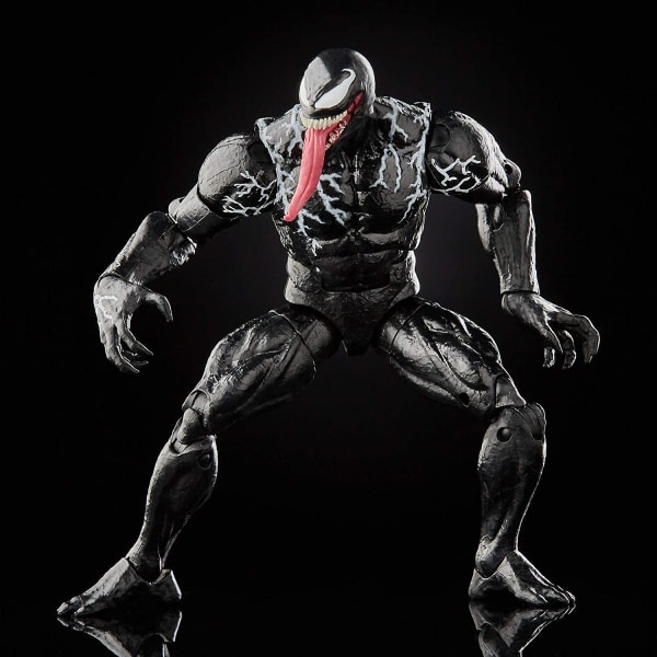 Sunrain Marvel Legends Series Venom 6-tommer samleobjekt actionfigur Venom-legetøj, premium design og 3 tilbehør-1588