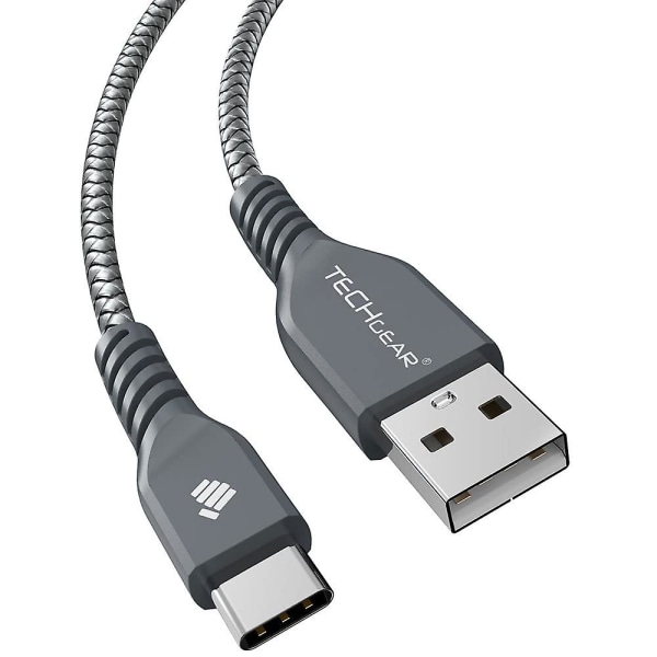 Stærkt USB-C opladnings- og datakabel med høj holdbarhed (1 m) til USB Type-C-kompatible enheder, herunder Apple iPad Pro 12,9\" 11\" 2022/2