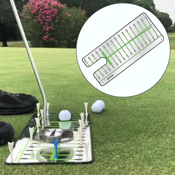 Golf Putter Spegel Stark Lätt Akryl Putting Practice Golf Sporting Spegel för nybörjare