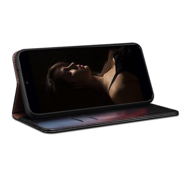Lemonda Xiaomi Redmi Note 12 Pro 4G 11 Pro 4G (MediaTek) Note 11 Pro 5G (Qualcomm) Folio-jalustakotelo Style Black
