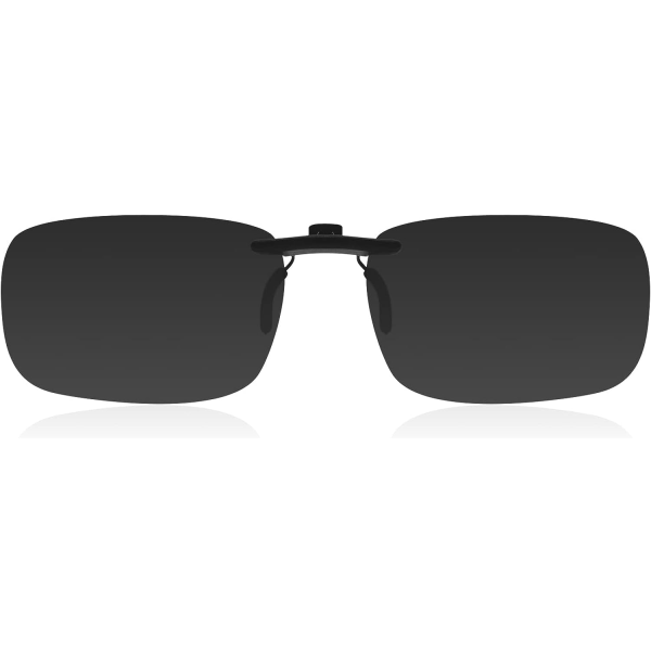 Polariserade Clip-on Solglasögon över Glasögon Anti-bländande UV400 Polariserade Unisex Clip-on Solglasögon för Glasögon Män Kvinnor