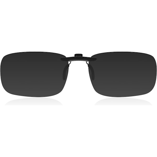 Polariserede Clip-On Solbriller Over Briller Anti-Blænding UV400 Polariserede Unisex Clip-On Solbriller til Briller Mænd Kvinder