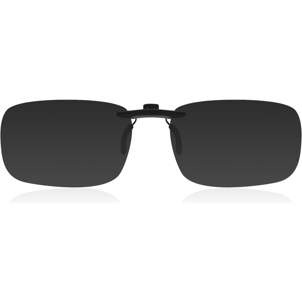 Polariserede solbriller med klips på over receptpligtige briller Anti-glare UV400 polariserede unisex klips på solbriller til briller Mænd Kvinder