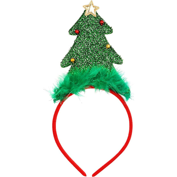 Julehovedbånd Juletræshovedbånd, Premium Kostume Julehovedbånd til Børn/ Voksne Juleferiefest.