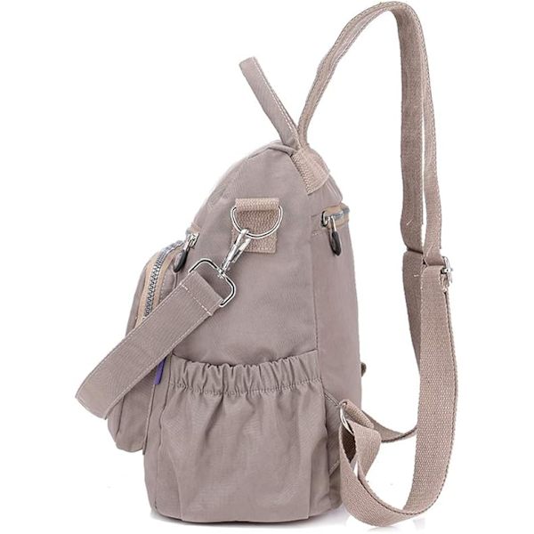 Kvinnor Ryggsäck Damer Ryggsäck Handväska Anti-stöld Vattentät Nylon Skolväska Resa Casual Ryggsäck Mode Axelväska