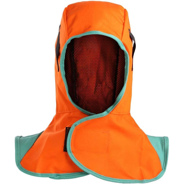 Kevlar svetsning nackskydd, skär/reptålig/värmebeständig nackskydd axel/draperi matchar alla typer av svets hjälmar/huva/mask