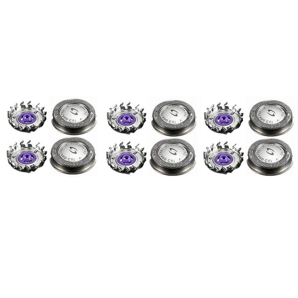 6 stk Hq56 erstatningshode for barbermaskin Hq3 Hq4 Hq55 Hq56 Hq6900 Hq6868 Hq5812 Hq6874 blad for menn