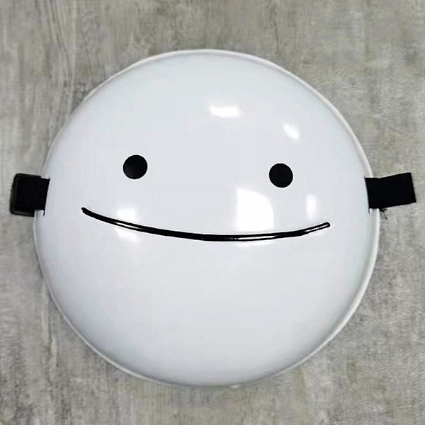 Cosplay Dreams Masker Tegneserie Anime Hvidt Smil Masker Hjelm Fest Tilbehør