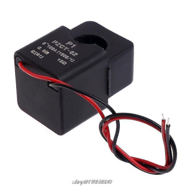 Cht-præcision AC-strømomformer-spole PZCT-2 100A/100mA til AC-voltmeter-amperemeter M02 21 Dropship
