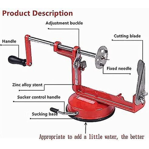 1 stk. kartoffel twister kartoffelskærer rustfrit stål køkken tilbehør tornado skærer manuel skærer spiral chips